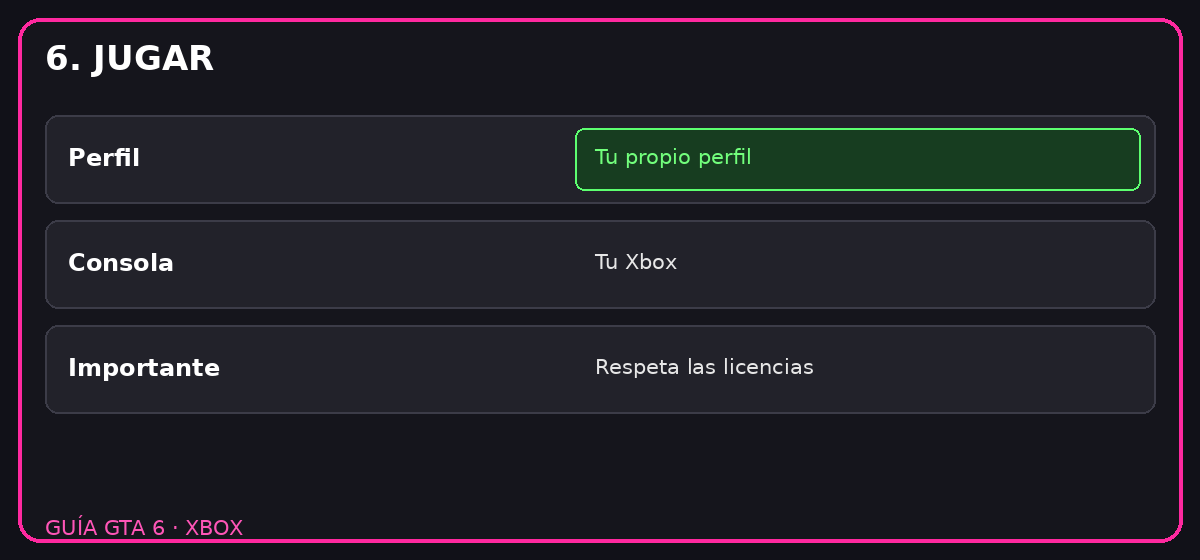 Paso 6: jugar en Xbox